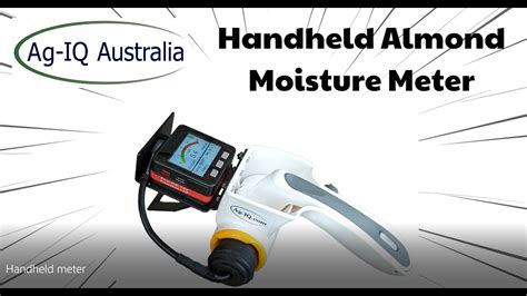 almond moisture meter|Ag.